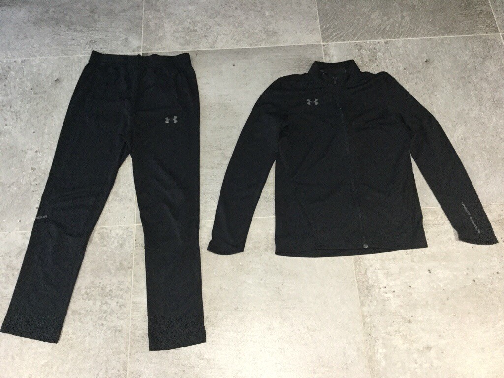 boys under armour tracksuit